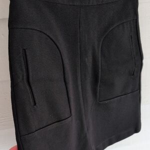 Anthropologie Maeve Black Skirt